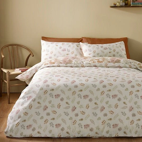 Catherine Lansfield Autumn Leaves So Soft Duvet Cover Set – Single - Image 2