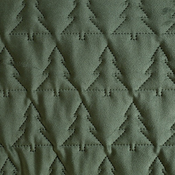 Catherine Lansfield Bedding Cosy Soft Christmas Tree Green Duvet Cover Set - Double - Image 3