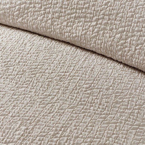 Catherine Lansfield Crinkle Seersucker Duvet Cover Set – Double - Image 3