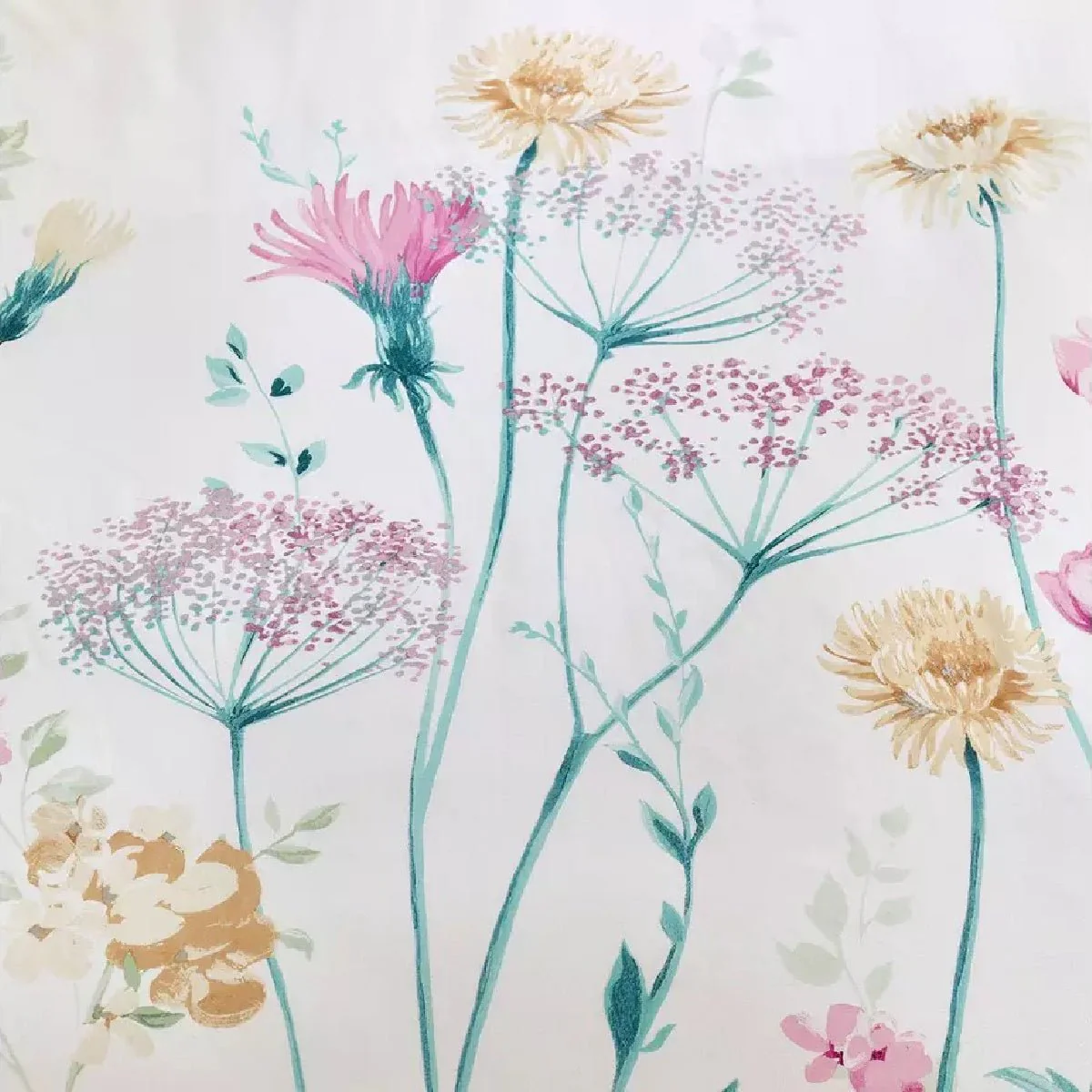 Catherine Lansfield Meadowsweet Floral Duvet Cover Set – Superking - Image 4