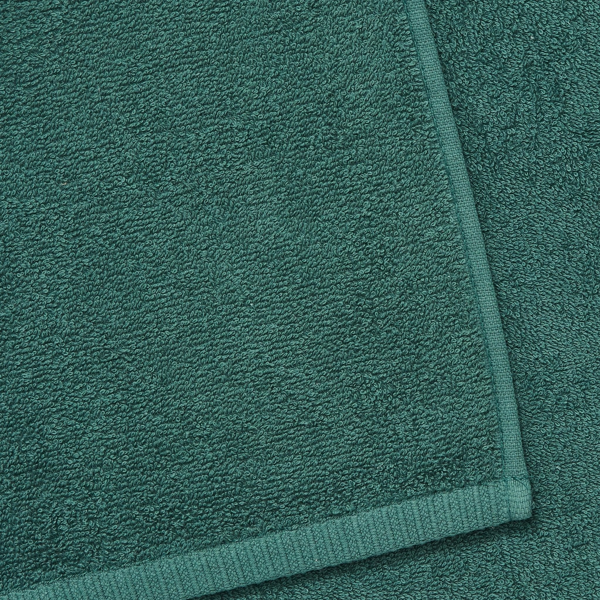 Catherine Lansfield Quick Dry Cotton Bath Sheet Forest Green - Image 2