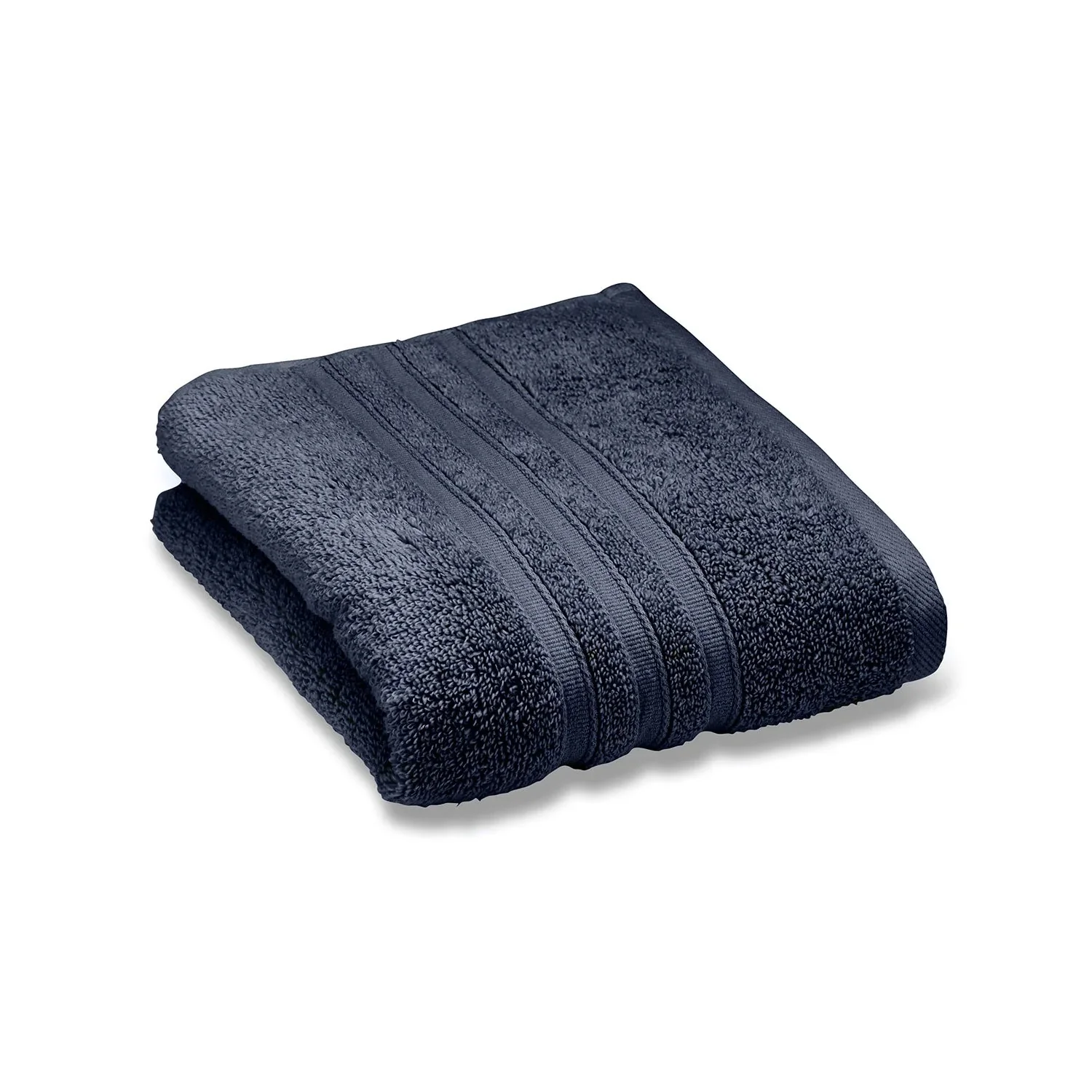 Catherine Lansfield Zero Twist Navy 450Gsm 100% Bath Towel