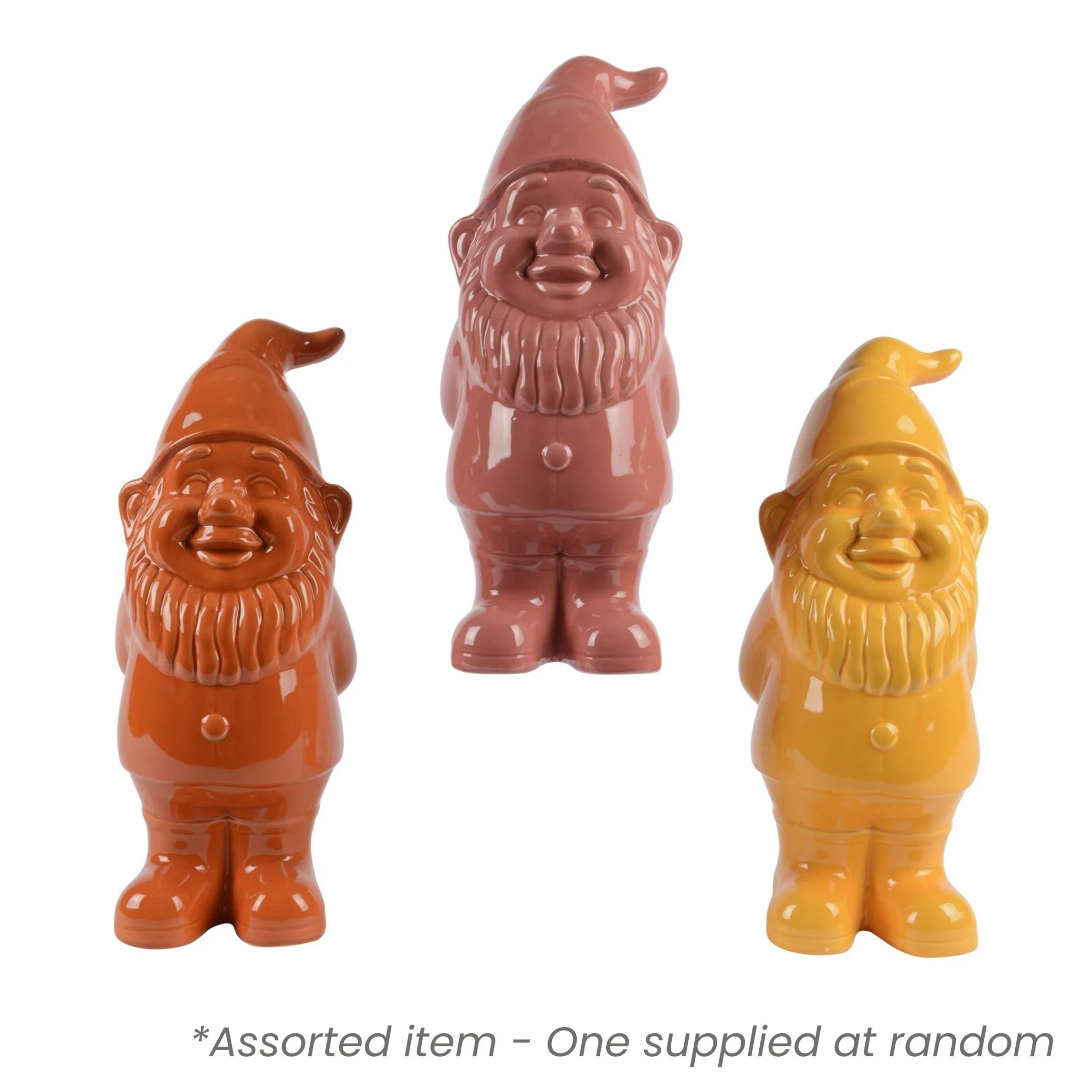 Ceramic Gnome with Shiny Heart Assorted - One Supplied* - Image 3