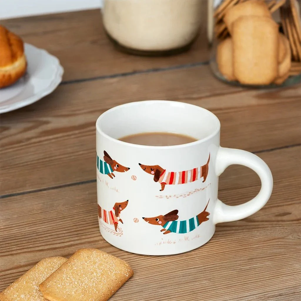 Ceramic Mug 350ml – Sausage Dog - Image 2