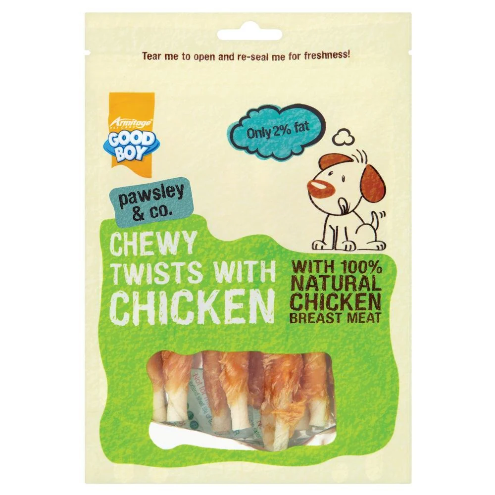 Chewy Chicken Twister 90G Goodboy