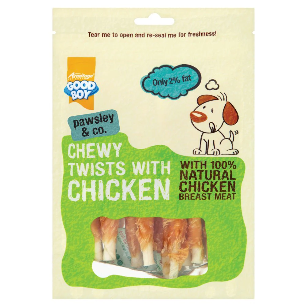 Chewy Chicken Twister 90G Goodboy - Image 2