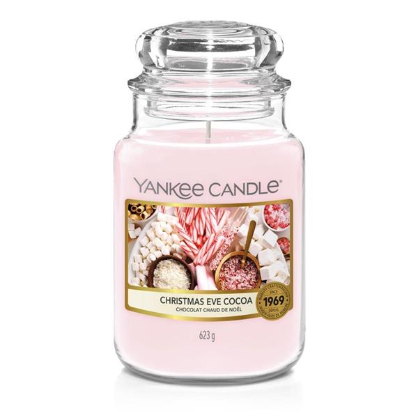 Christmas Eve Cocoa Large Yankee Candle 623g