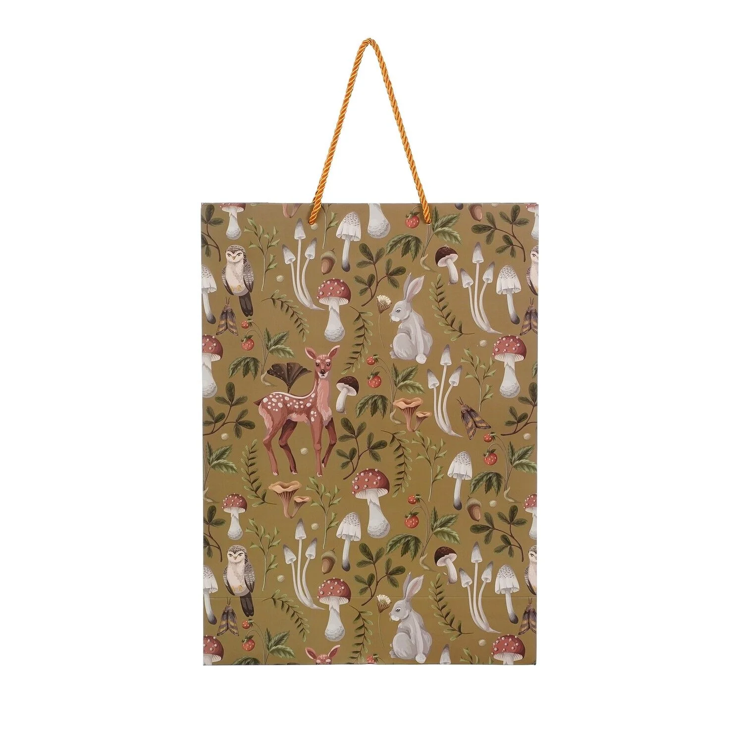 Christmas Paper Gift Bag Green - l30xw12xh41,5cm