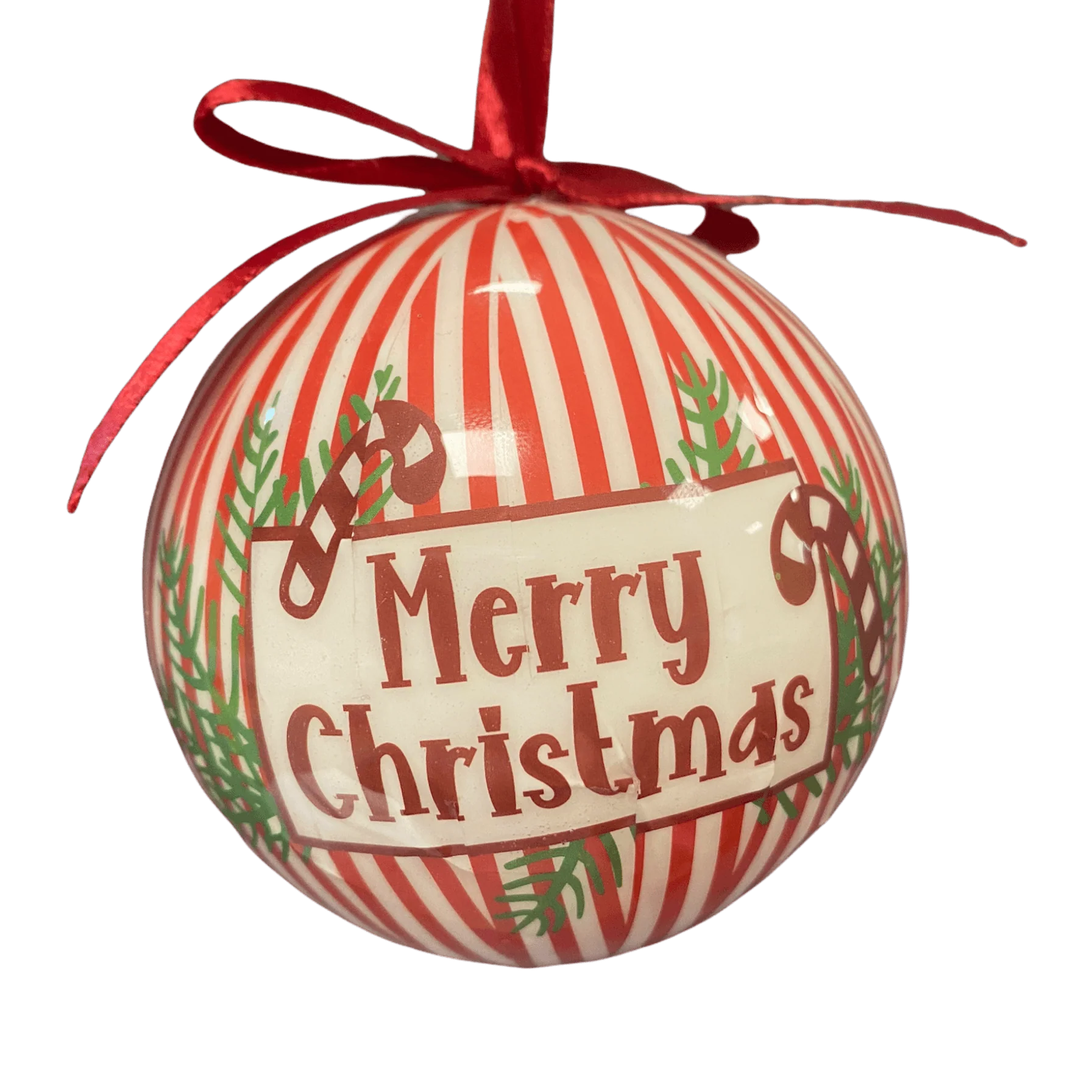 Christmas Sentiment Bauble - "Merry Christmas"