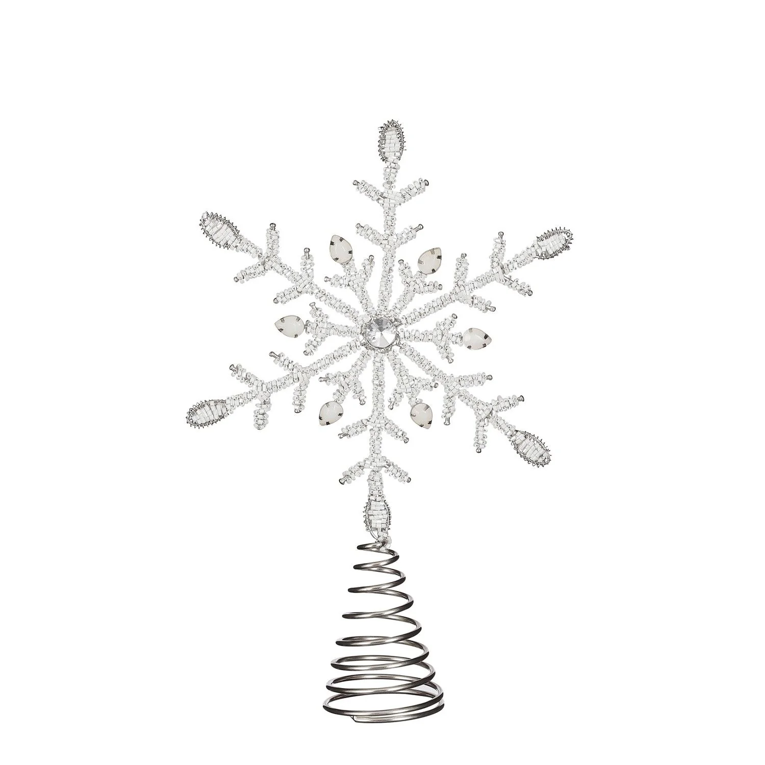 Christmas Treetop White - l20xw5xh30cm