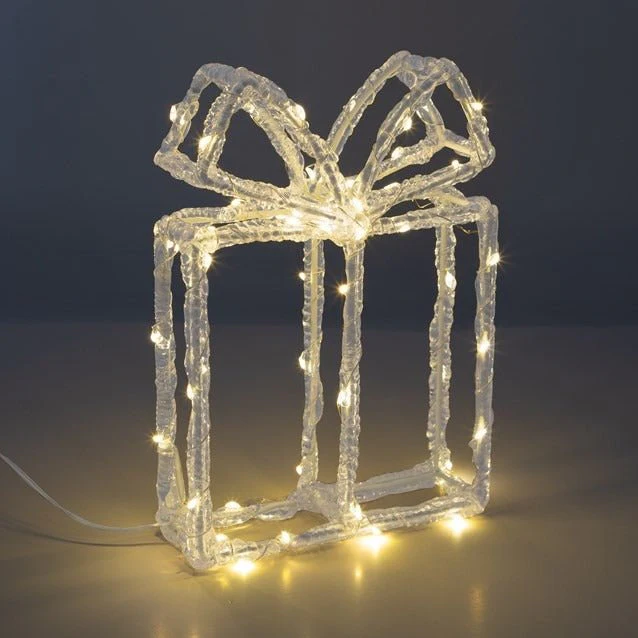 Christmas Workshop LED Acrylic Present Light - Image 2