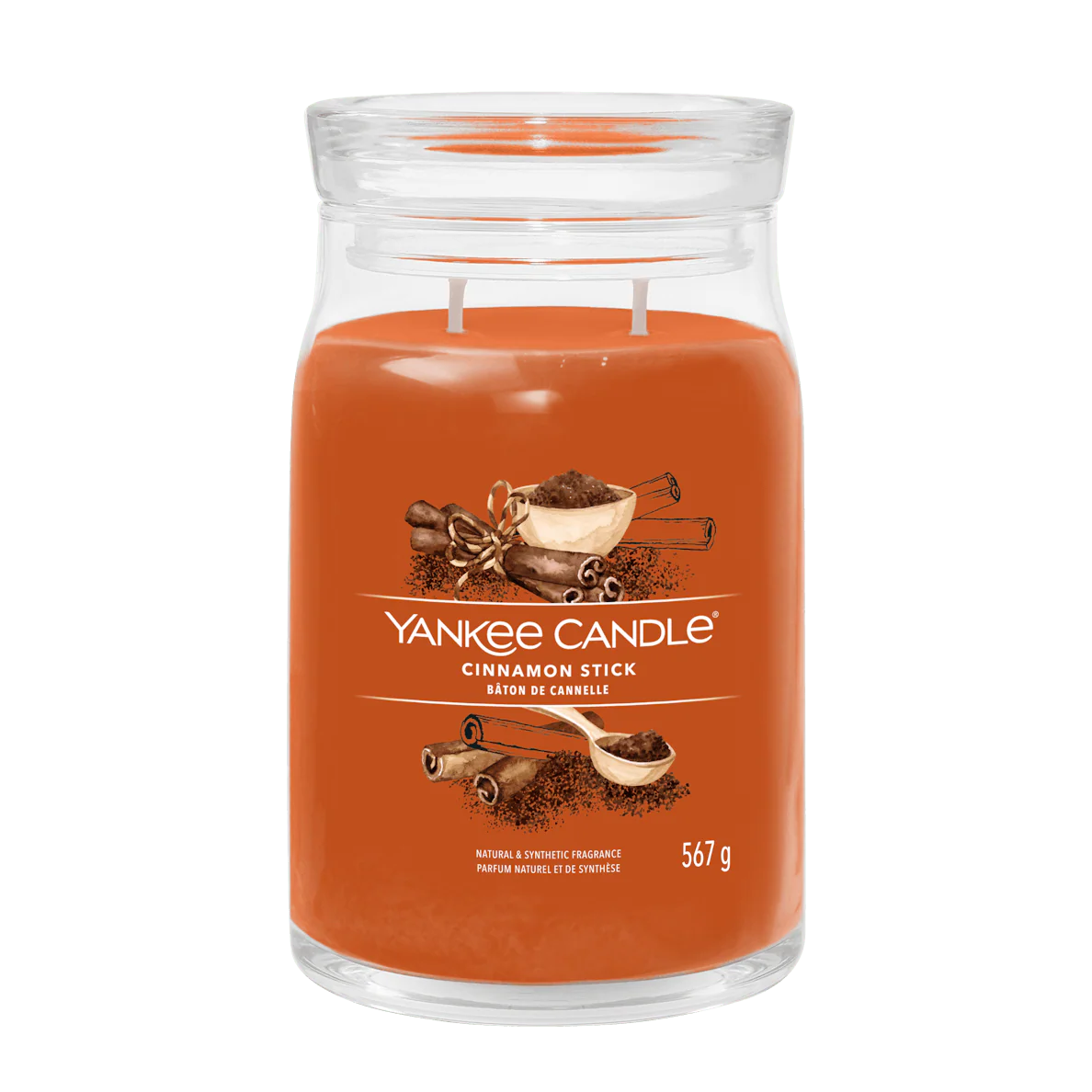 Cinnamon Stick Signature Large Jar Yankee Candle 567g