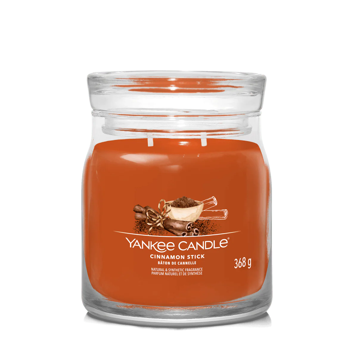 Cinnamon Stick Signature Medium Jar Yankee Candle 368g