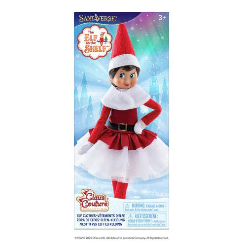 Claus Couture Collection Fancy Santa Party Dress
