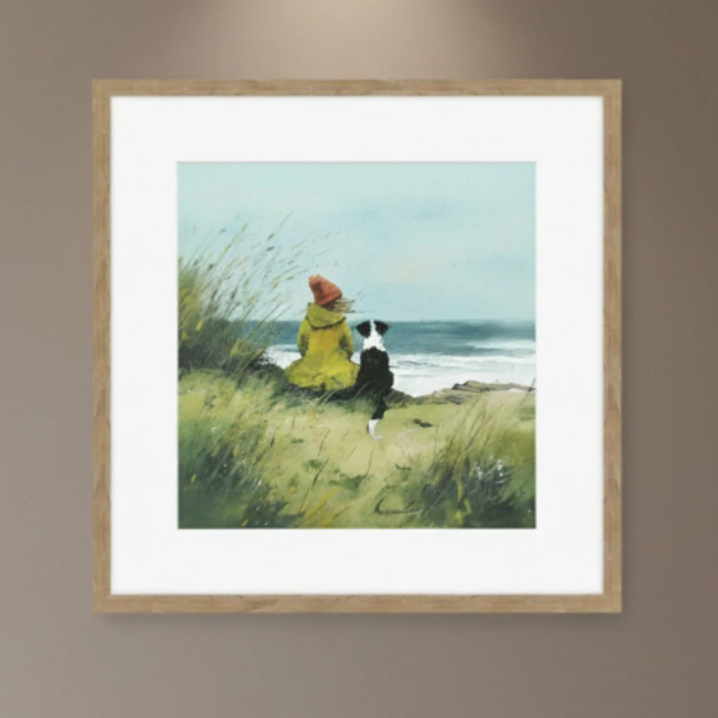 Coastal Companions Framed Picture - PF11 - Image 2