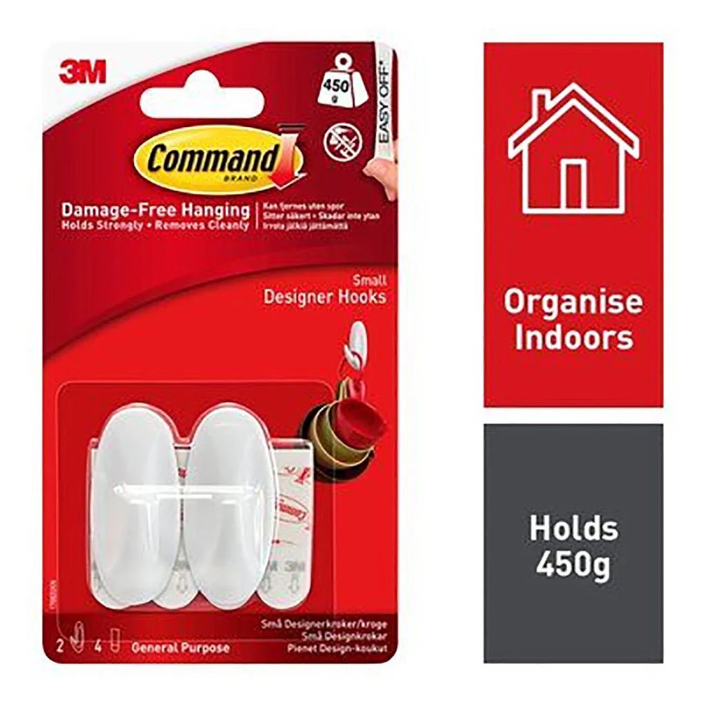 Command Small Oval Hooks 3M17082