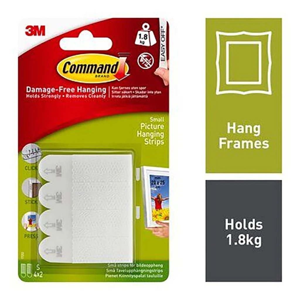Command Sml Picture Hanging Strips 3M17202