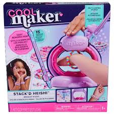 Cool Maker Stack'd Heishi Bracelet Studio Bracelet Making Kit