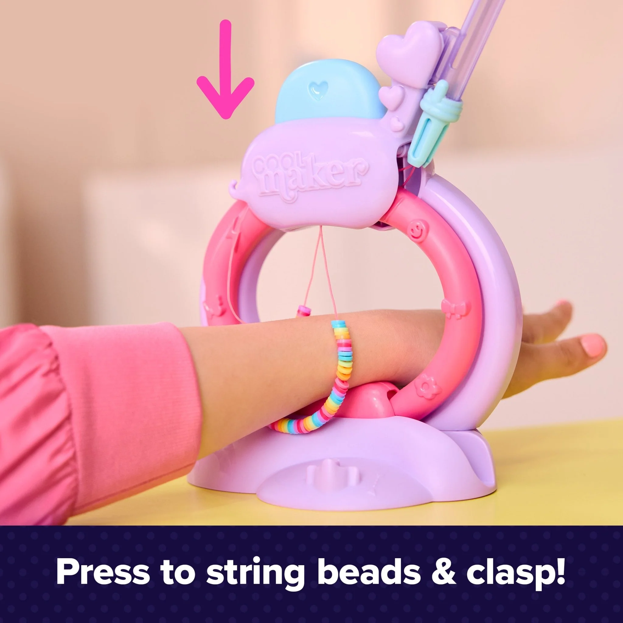 Cool Maker Stack'd Heishi Bracelet Studio Bracelet Making Kit - Image 3