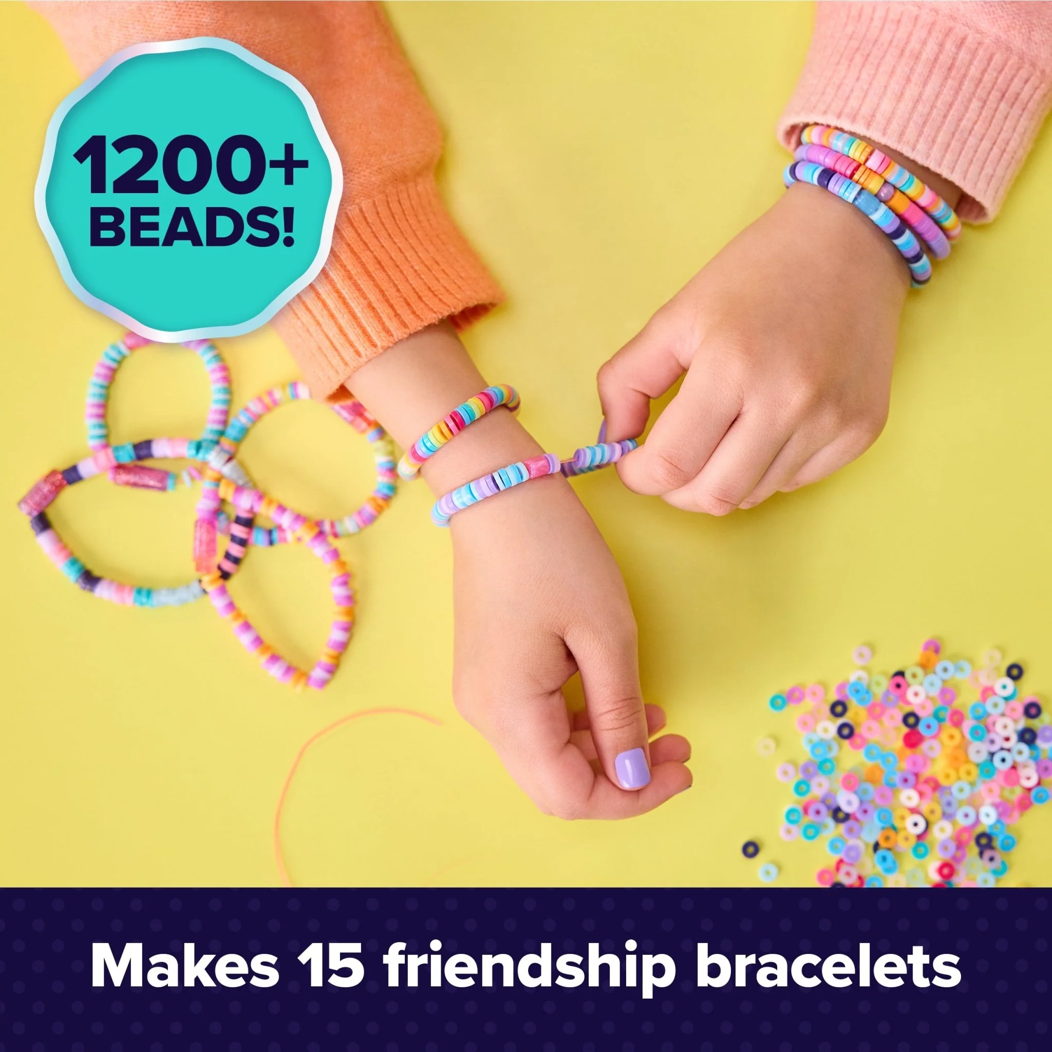 Cool Maker Stack'd Heishi Bracelet Studio Bracelet Making Kit - Image 5
