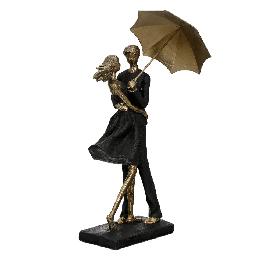 Couple Dancing in the Rain Figure 36.5cm