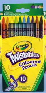 Crayola 10Pk Twistable Pencils