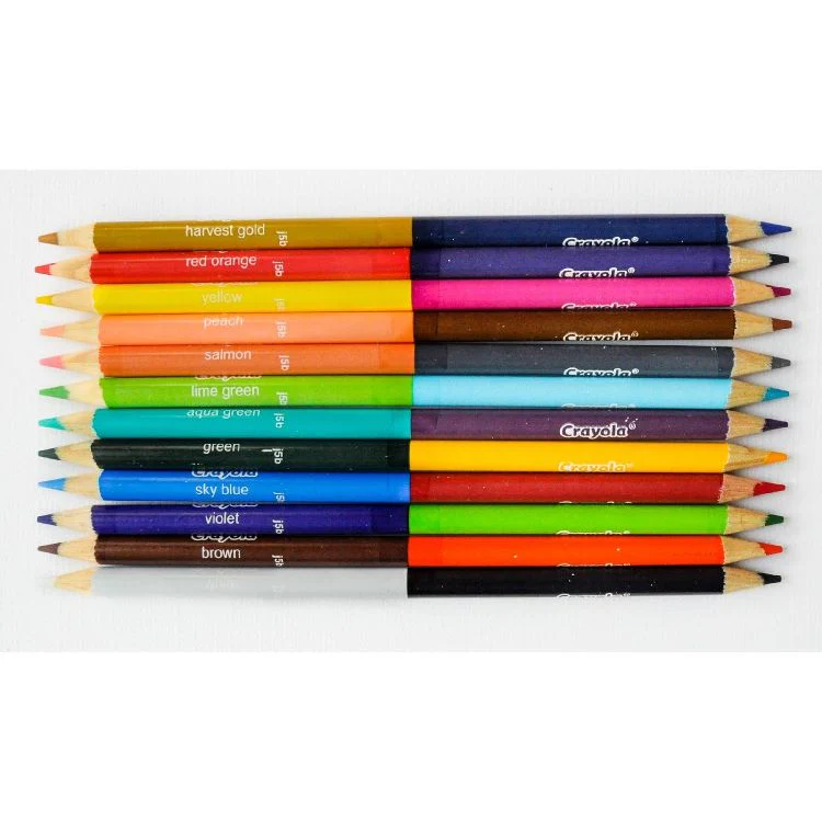 Crayola 12 Pack  Dual Sided Pencils - Image 2