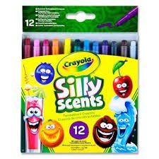 Crayola 12Pk Silly Scents Mini Twistable Crayons