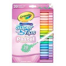 Crayola 20 Pastel Super Tips