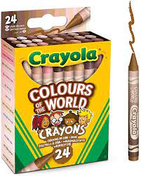 Crayola 24 Colours Of The World Crayons