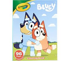 Crayola 96 Pg Bluey Colouring Book