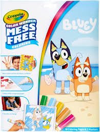 Crayola Bluey Colour Wonder Mess Free Colouring Set