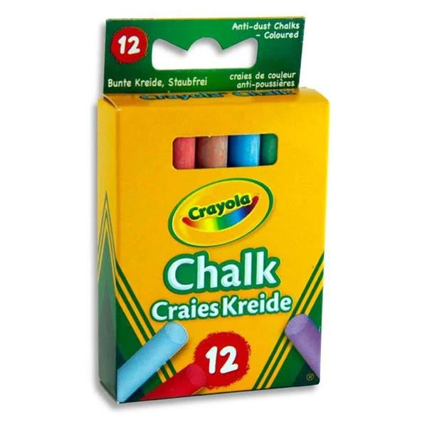 Crayola Chalk Coloured