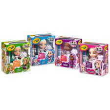 Crayola Colour N Style Friends 5 Doll Assorted Styles - Image 2
