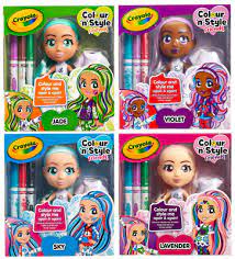 Crayola Colour N Style Friends 5 Doll Assorted Styles - Image 3