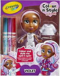 Crayola Colour N Style Friends 5 Doll Assorted Styles - Image 4
