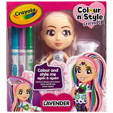 Crayola Colour N Style Friends 5 Doll Assorted Styles - Image 5