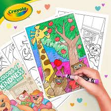 Crayola  Colours Of Kindness Colouring Book - Image 2