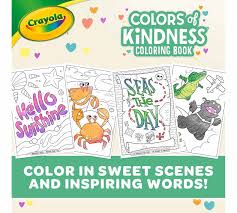 Crayola  Colours Of Kindness Colouring Book - Image 3