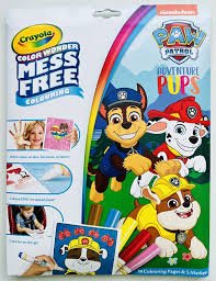 Crayola Paw Patrol Jungle Pups Colour Wonder