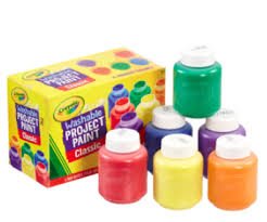 Crayola  Pk6 Washable Kids Paint