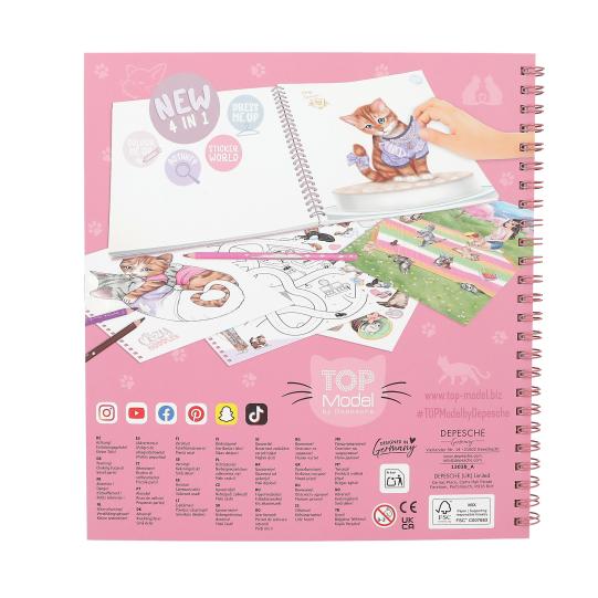 Create Your Topmodel Kitty Colouring Book - Image 5