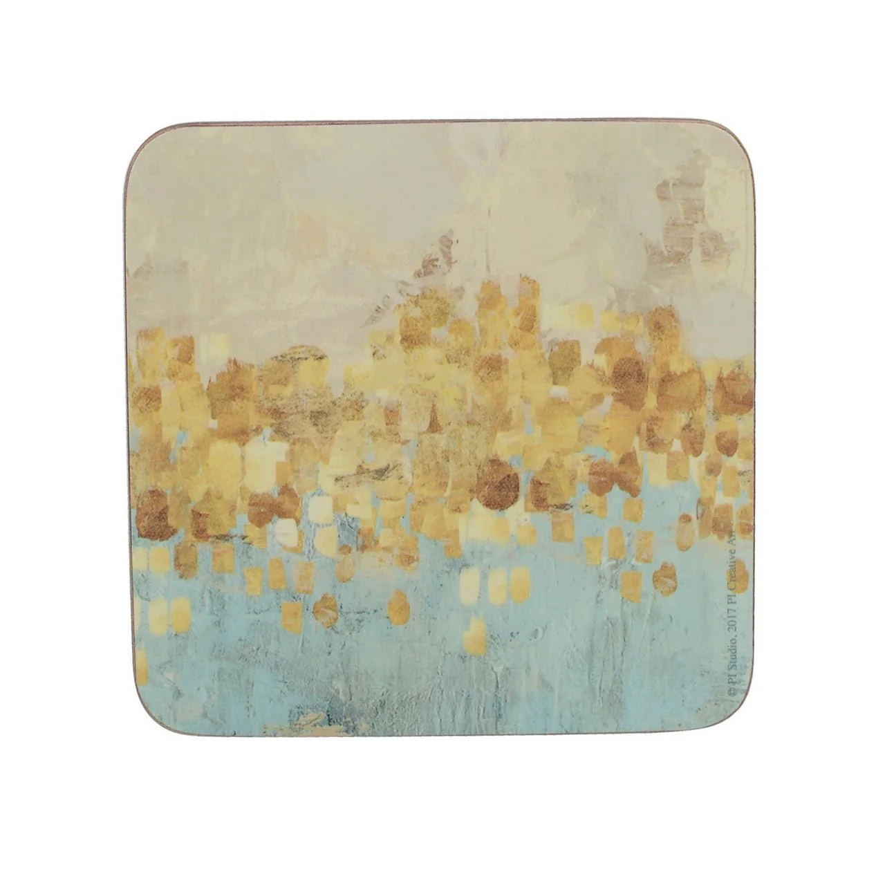 Creative Tops Golden Reflections Pack Of 6 Premium Coasters