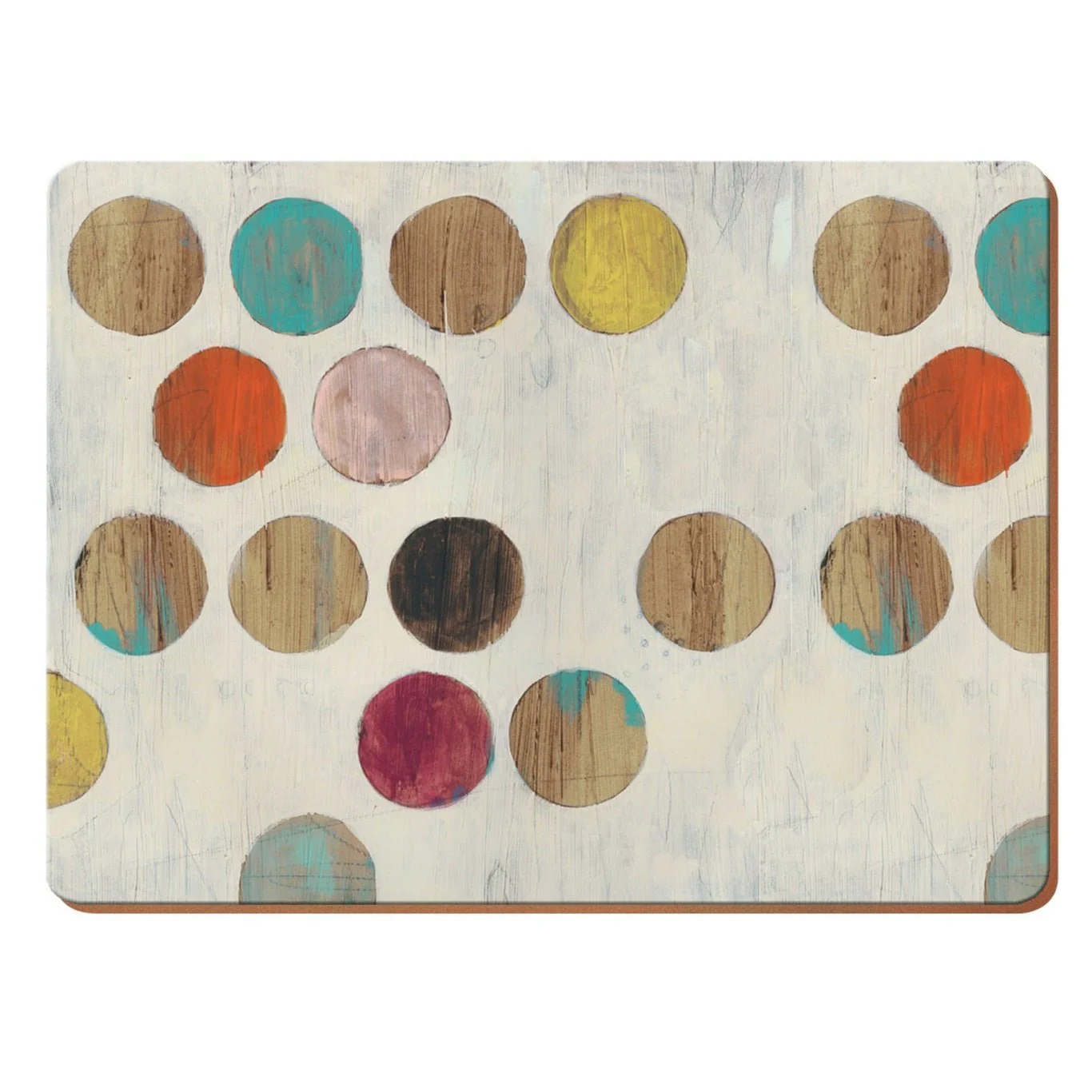 Creative Tops Retro Spot Pack Of 4 Large Premium Placemats