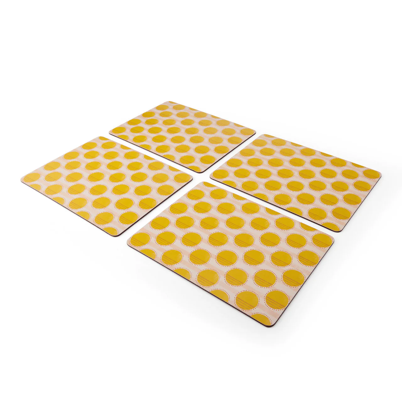 Creative Tops Spot Print Pack of 4 Premium Placemats - Image 3