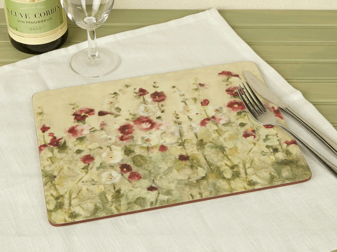 Creative Tops Wild Field Poppies Pack Of 4 Premium Placemats - Image 3