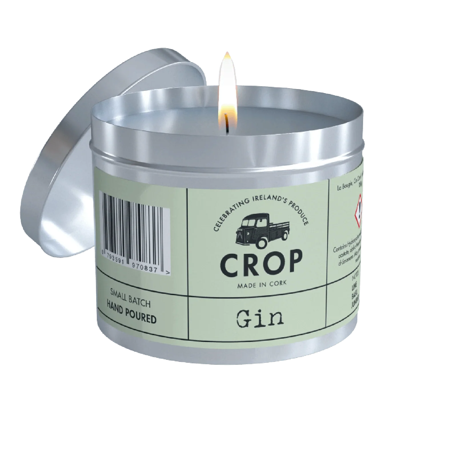 Crop Soy Wax Candle Gin 150g