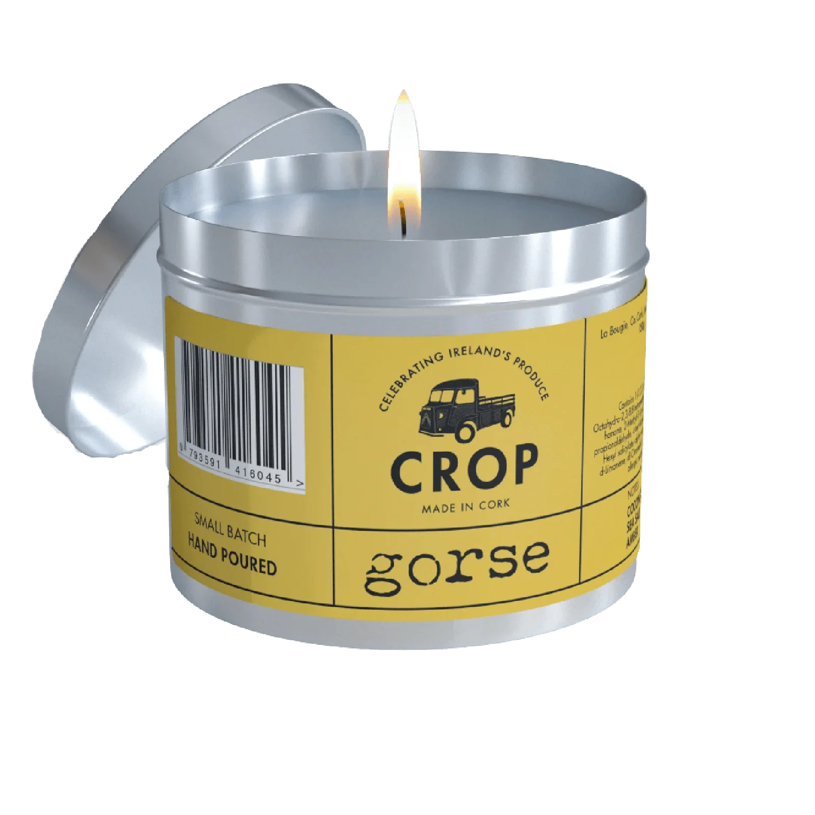 Crop Soy Wax Candle Gorse 150g