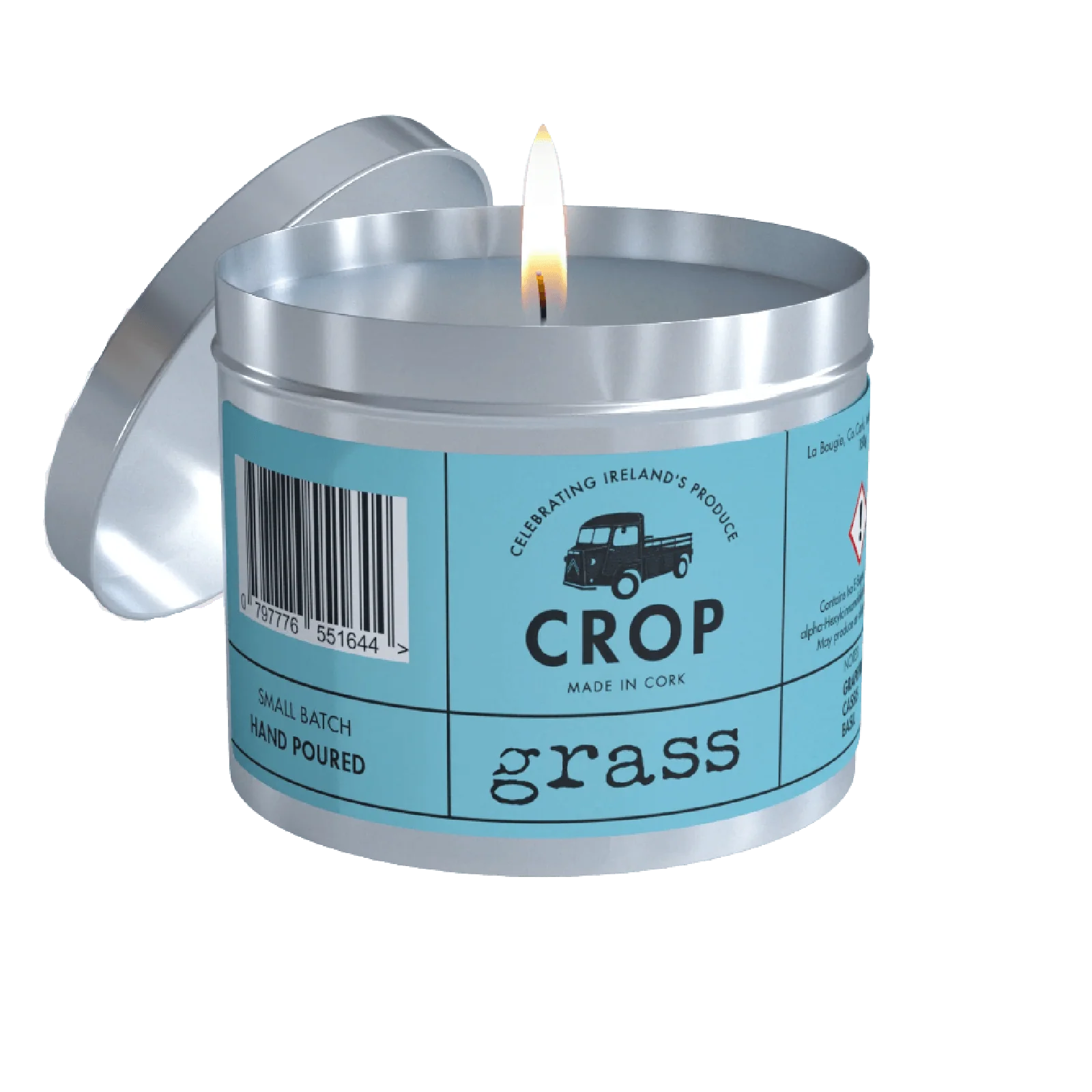 Crop Soy Wax Candle Grass 150g