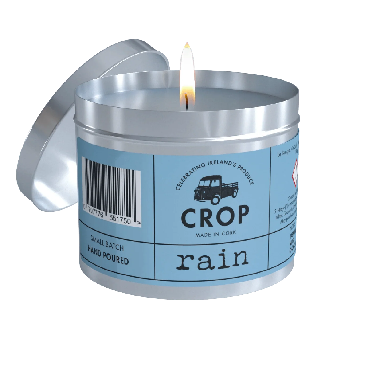 Crop Soy Wax Candle Rain 150g